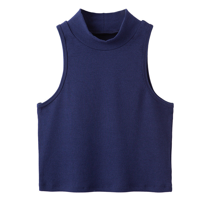 Summer Tight Sleeveless Vest Women's Slim Top