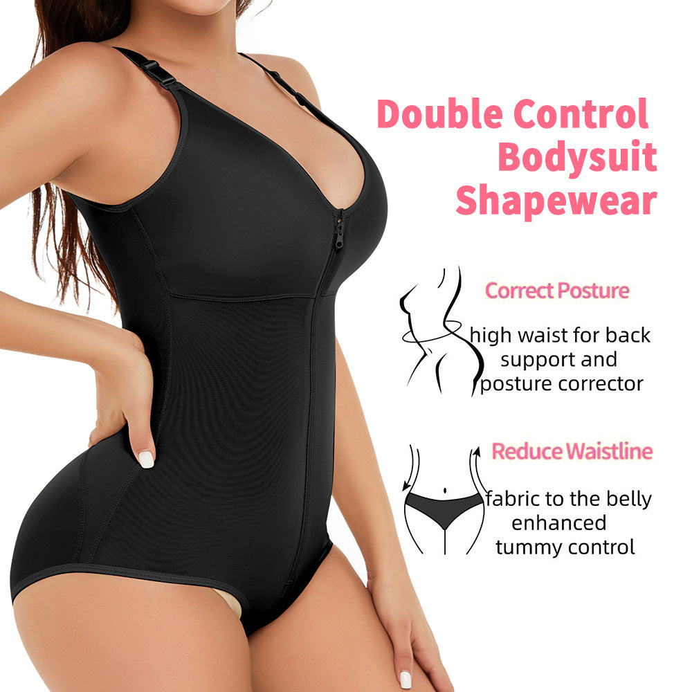 Waist Slimming And Hip Lifting Tight One-piece Corset