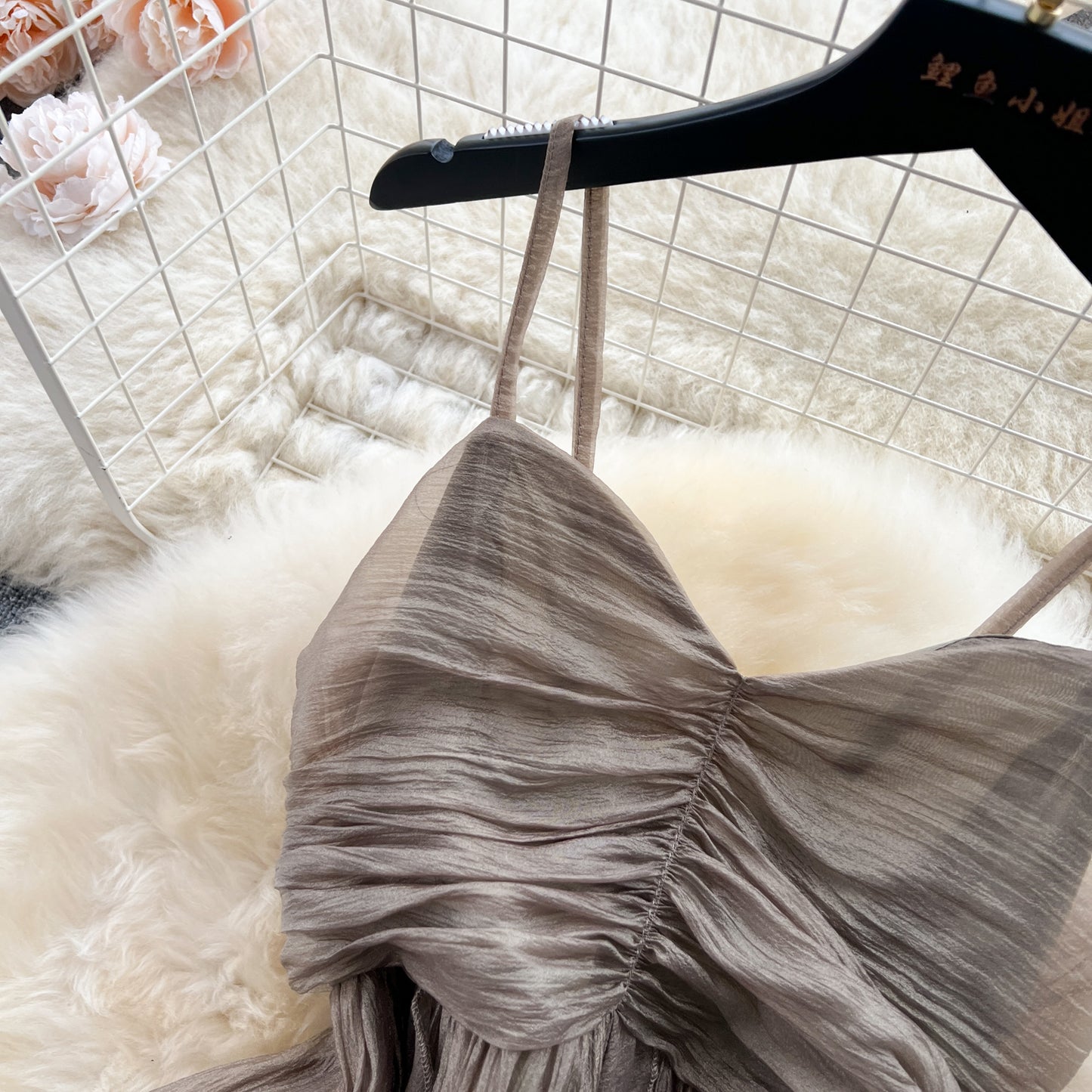 Travel Holiday Style Bandeau Sling Long Dress