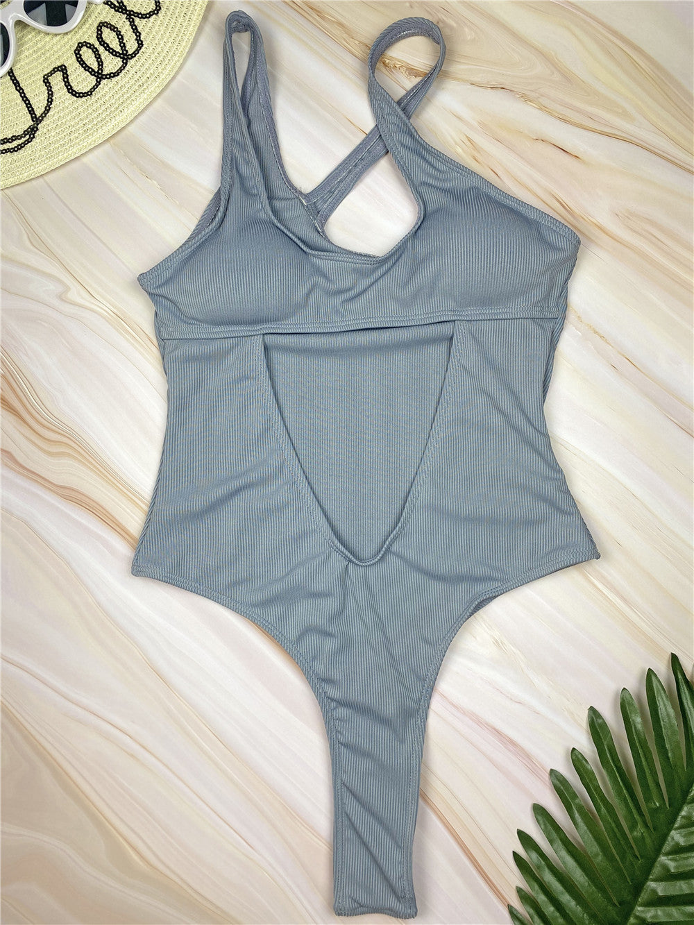Sexy One-Shoulder Swimsuit