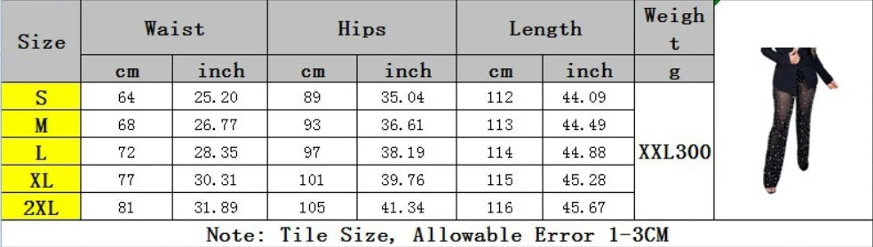 Rubber Mesh Foam Beads Decorative Wide Leg Beaded Pants With Underpants