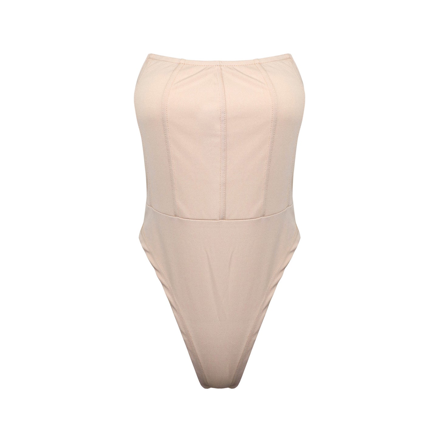 Basic Strapless Tube Top Jumpsuit Women