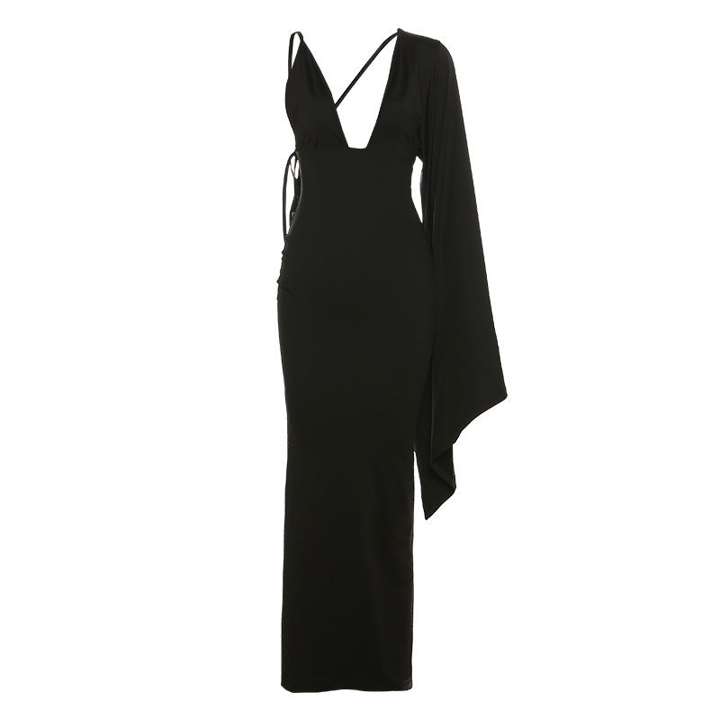 Style Summer Backless Dress Women