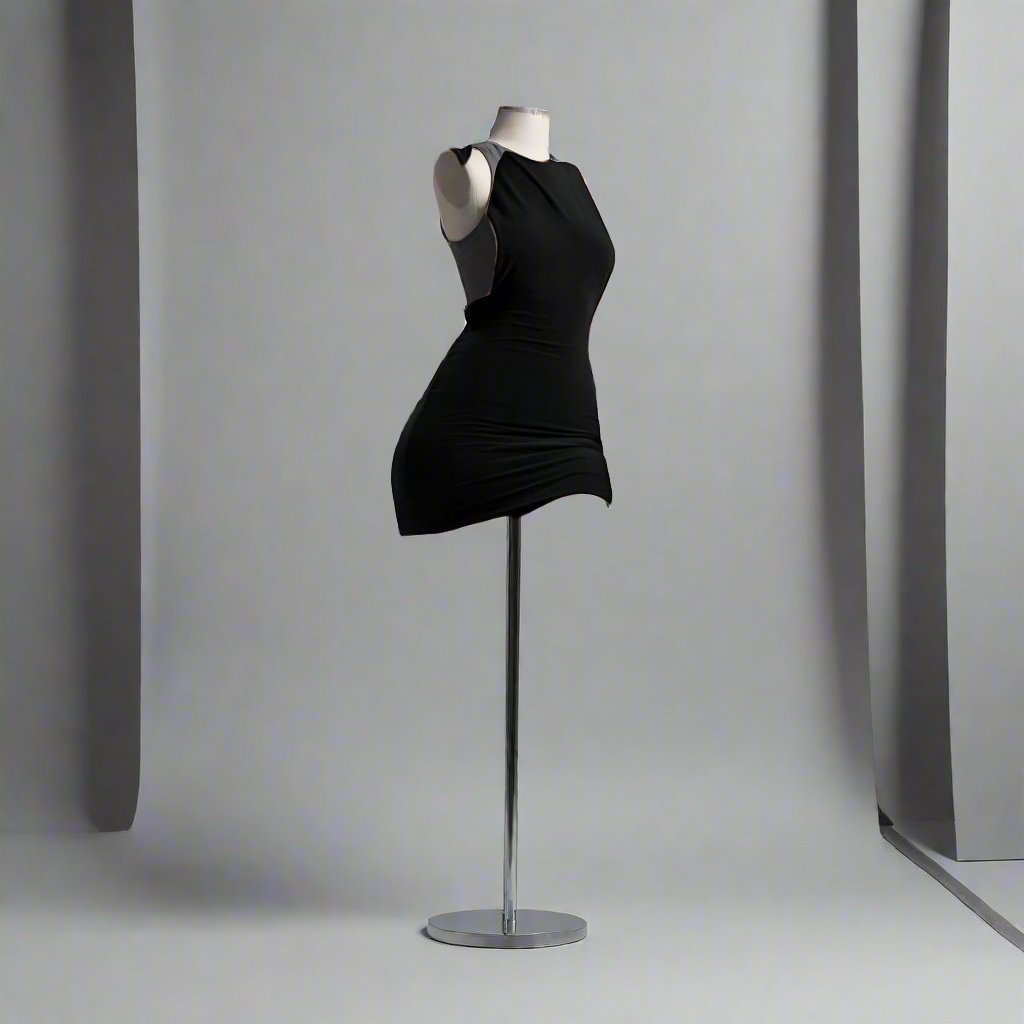 Girl With Hip-wrapped Ultra-short Dress
