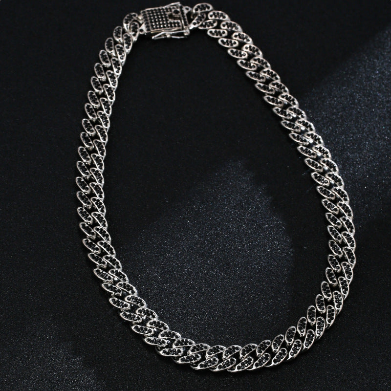 Full Diamond Inlaid Necklace