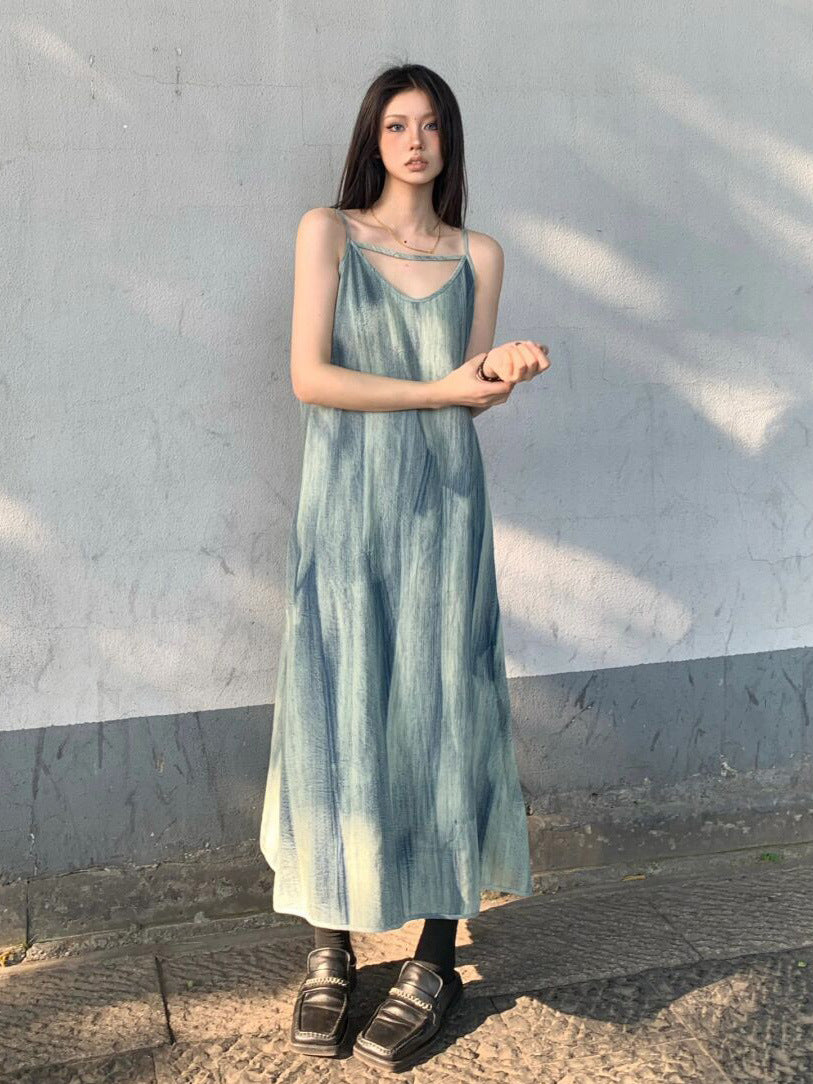 Women's Summer Slim Fit Slimming Overknee Long Dress