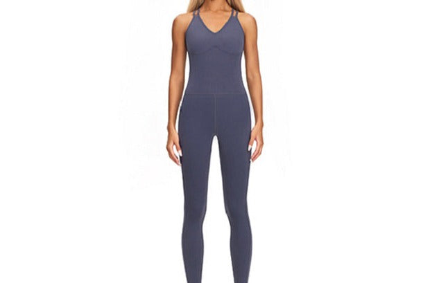Fashion One-piece Yoga Suit Women