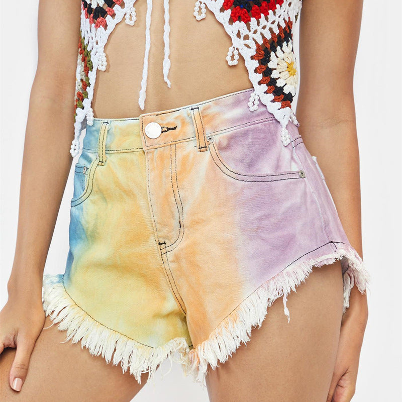 Women's All Match Gradient Color Jeans