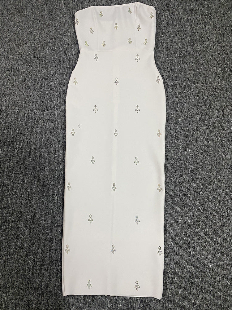 Tube Top Stretch Slim Bandage One-piece Dress