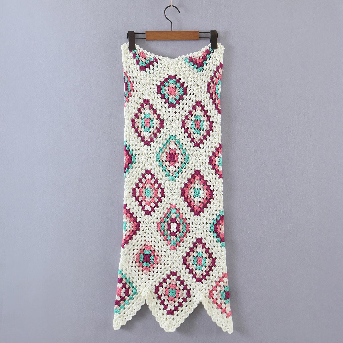 Autumn New Fully Handmade Skirt