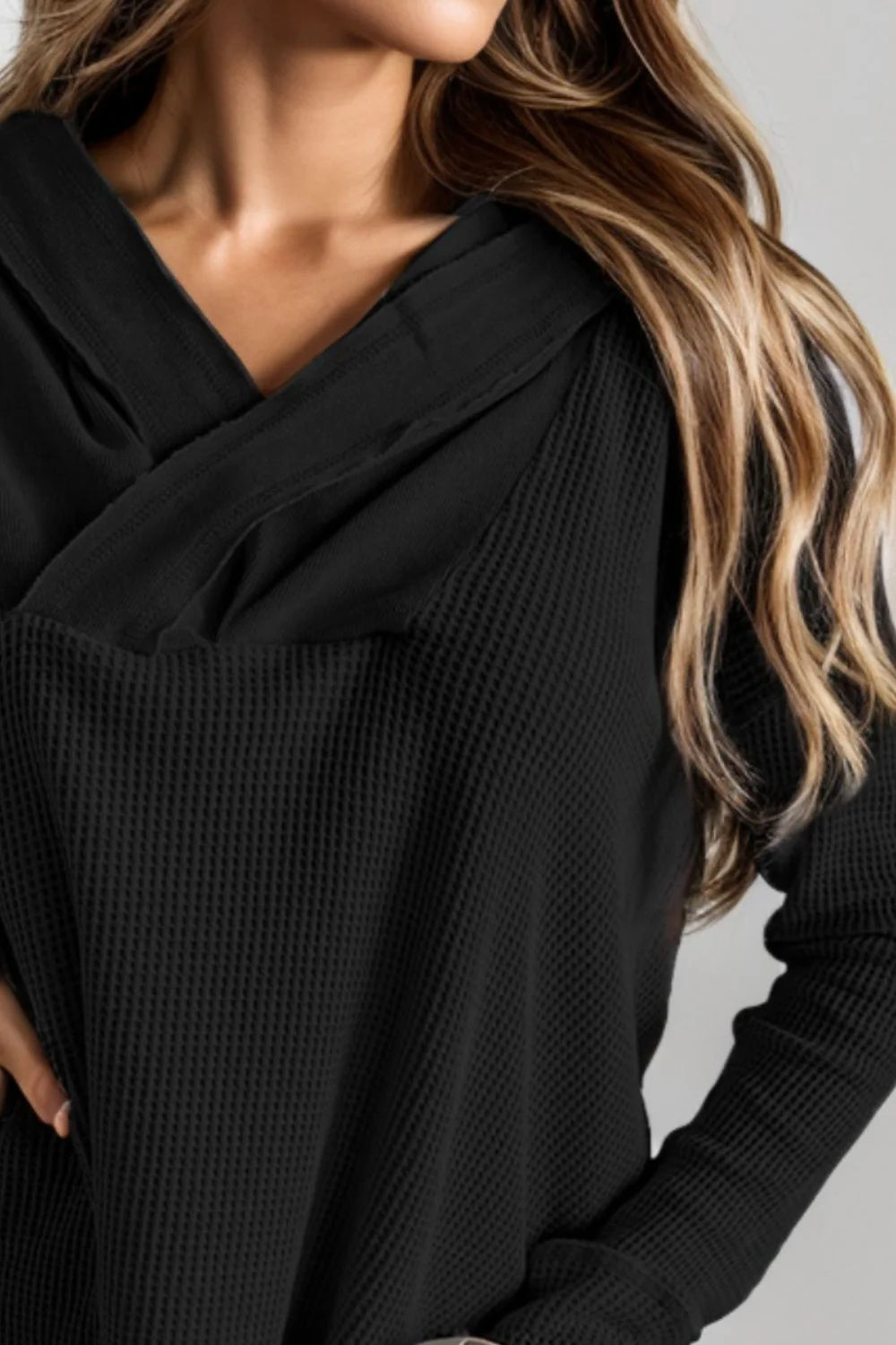Autumn Solid Color Casual Long Sleeves Hooded Sweater