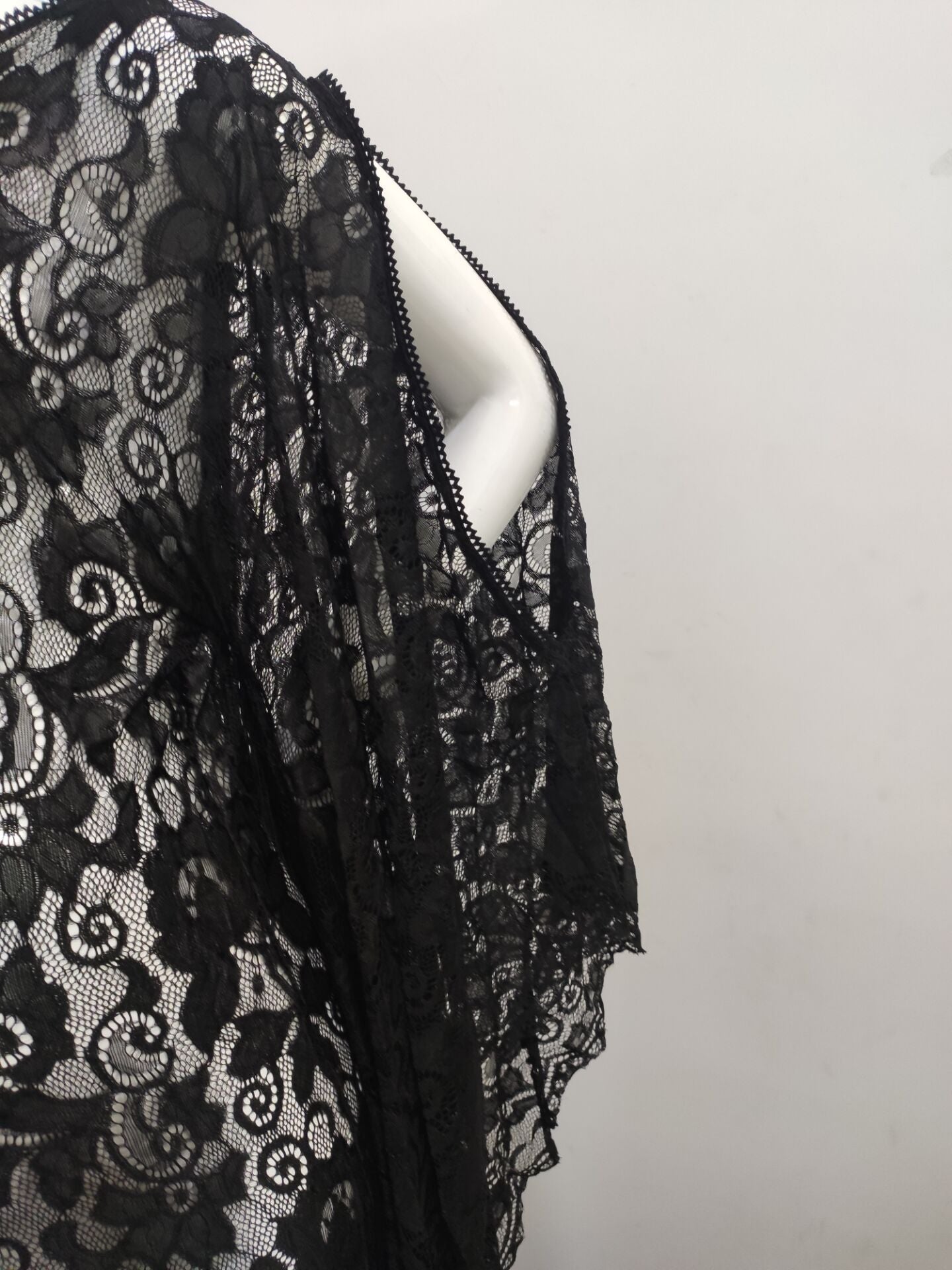 Ladies Lace Maternity Drawstring Mopping Dress