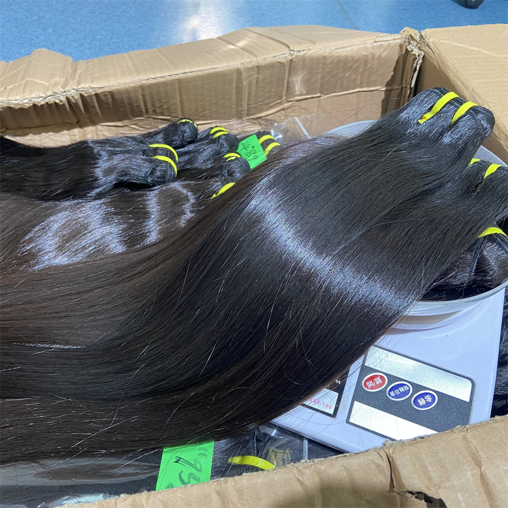 Raw Vietnamese Hair 3 Bundles Straight Wave