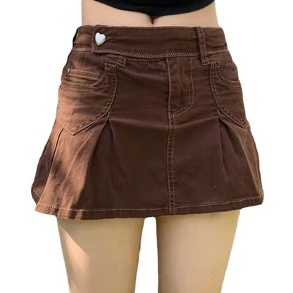 Retro Style Hot Girl Culottes