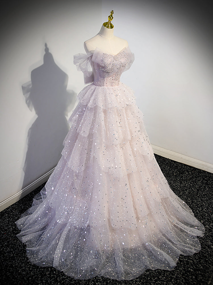 Off-the-shoulder Gown Female