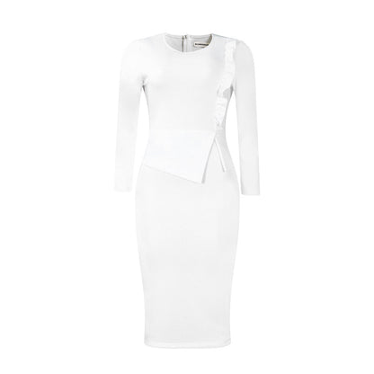 Women's Fashion Temperament Slim Fit Dress