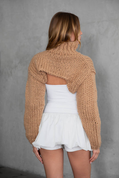 Heavy Gauge Sweater Knit Shrug