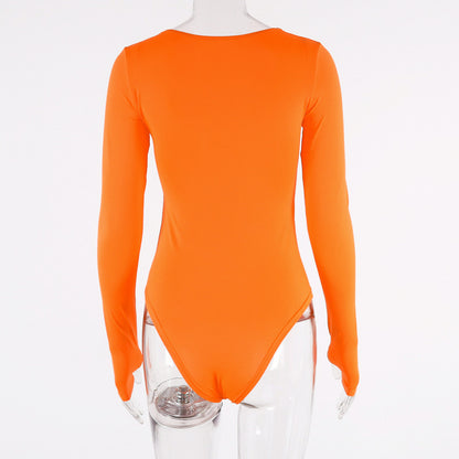 Pullover Long Sleeve Bodysuit