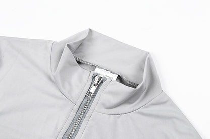 Reflective Paneled Jumpsuit
