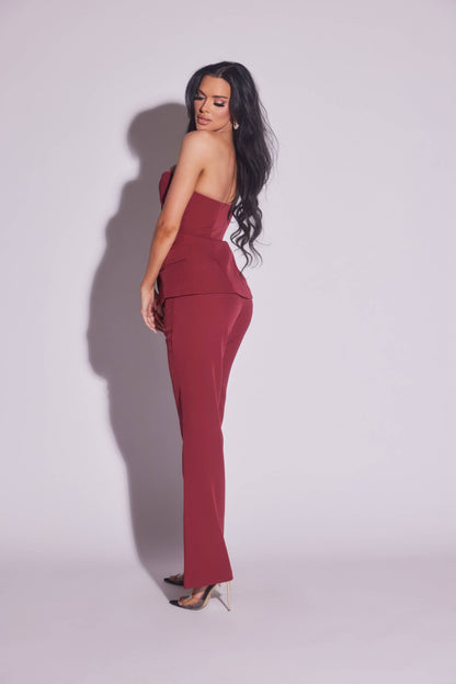 Tailored Corset and Pant Set