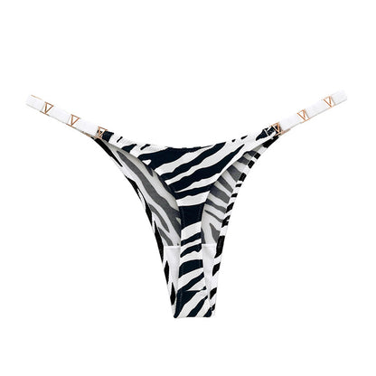Sexy Ice Silk T Hip Lift Low Waist
