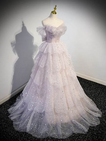 Off-the-shoulder Gown Female