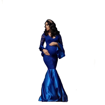Lace Mopping Floor Dress
