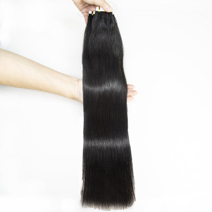 100% Indian Virgin Straight Human Hair Tape Ins