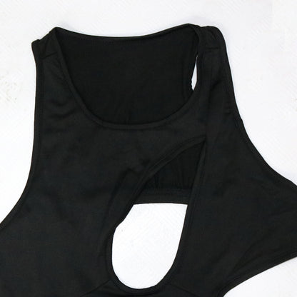 Cut-out Backless Sleeveless Mid-length Dress For Women