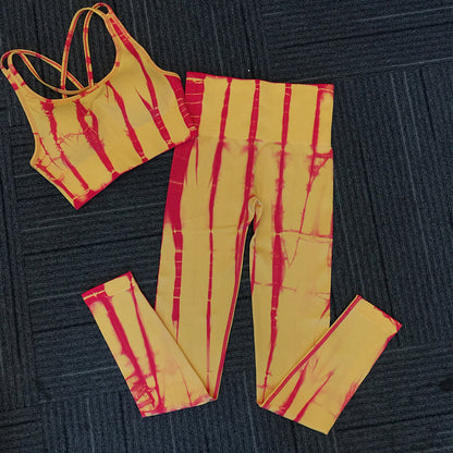 Women's high waist sports yoga suit