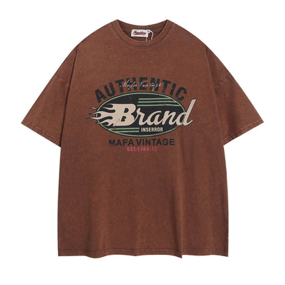 Original Retro Washed Distressed Short Sleeve