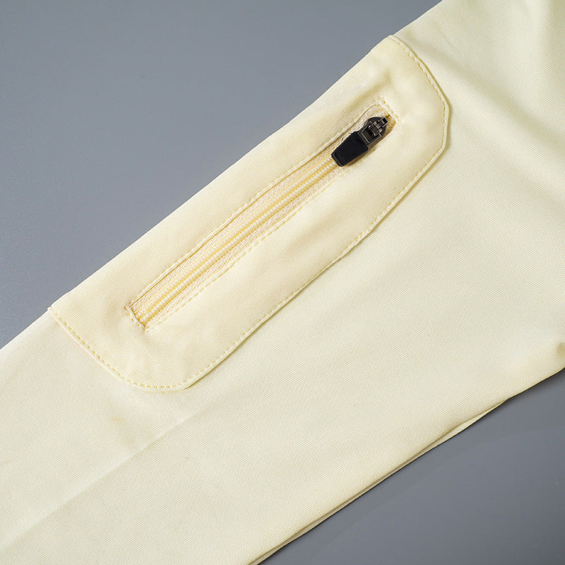 Pocket Tight Round Neck Long Dress
