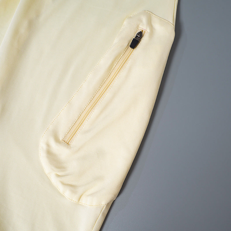 Pocket Tight Round Neck Long Dress