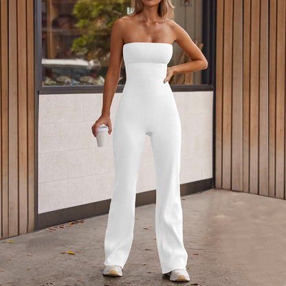 Shoulder-less One-piece