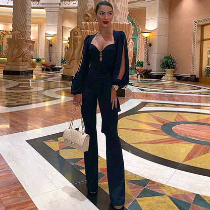 Siamese high waist pants