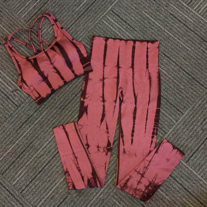 Women's high waist sports yoga suit