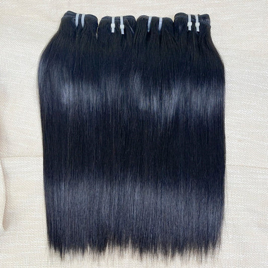 Raw Peruvian Hair Natural Straight 3 Bundles
