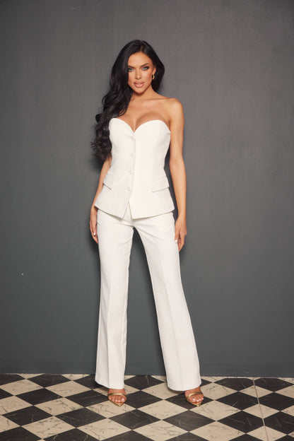 Tailored Corset and Pant Set