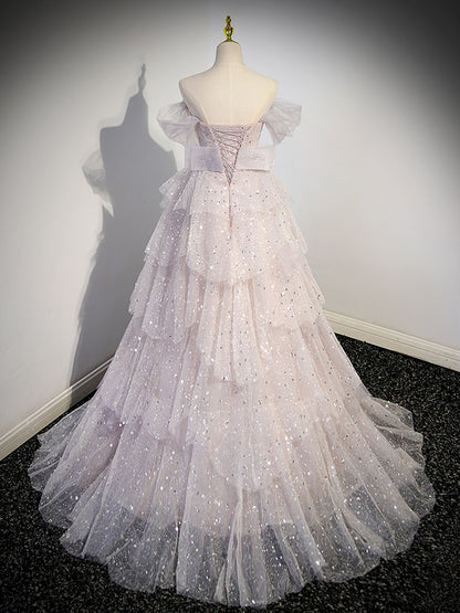 Off-the-shoulder Gown Female