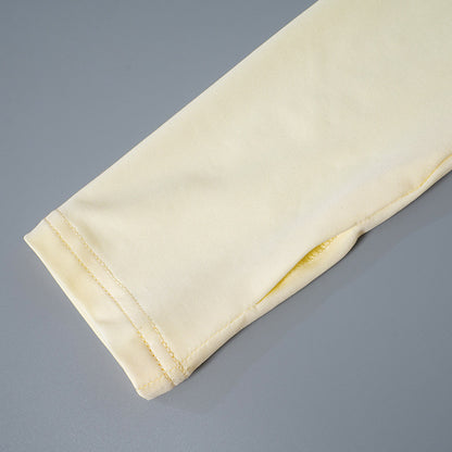 Pocket Tight Round Neck Long Dress