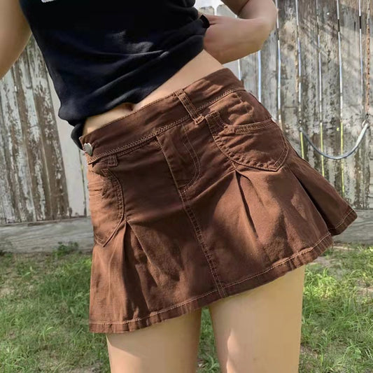 Retro Style Hot Girl Culottes