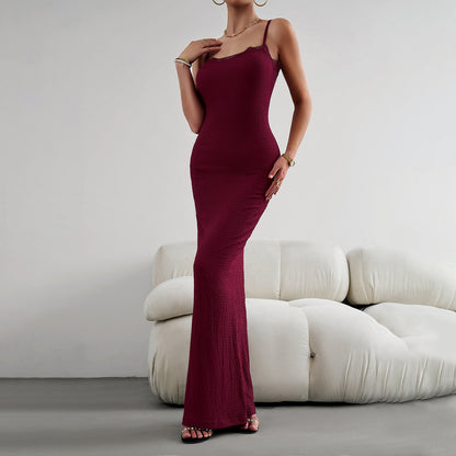 Women's Fashionable Elegant Slim-fit Suspender Dress