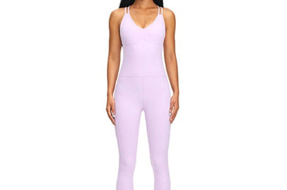 Fashion One-piece Yoga Suit Women