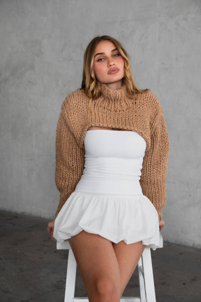 Heavy Gauge Sweater Knit Shrug