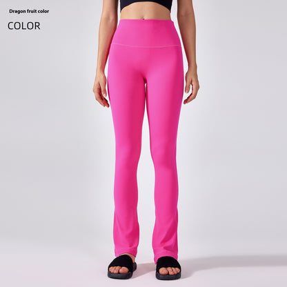 High Waist No Crotch Line Yoga Pants Naked Women Feeling Hip Lifting