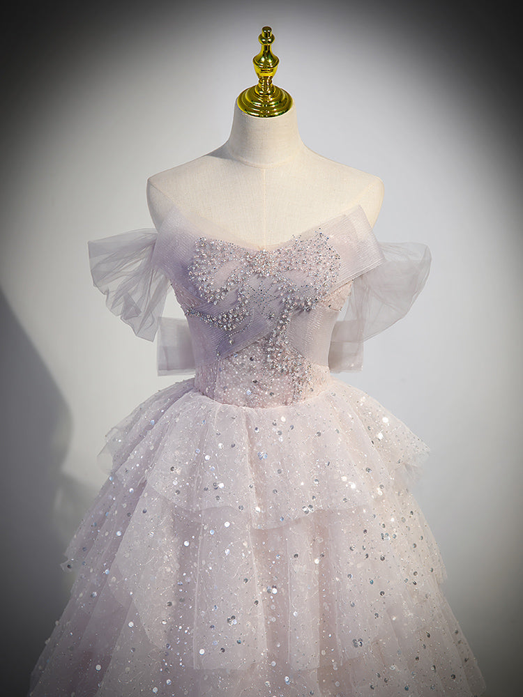Off-the-shoulder Gown Female