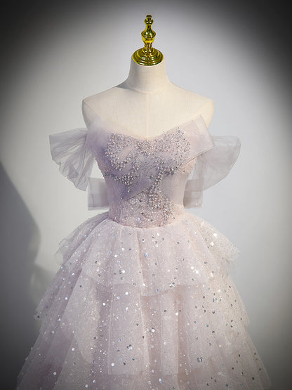 Off-the-shoulder Gown Female