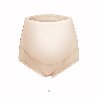 High Waist Pregnant Women's Belly Shorts Large Size Triangle Cotton Crotch
