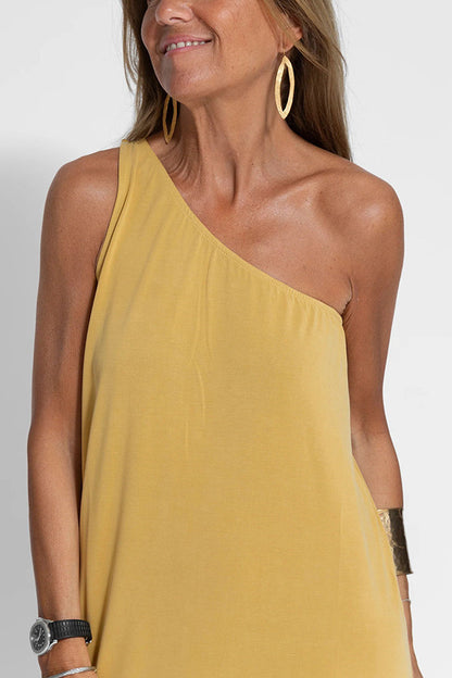 Solid Color Fashion Vest Dress Women